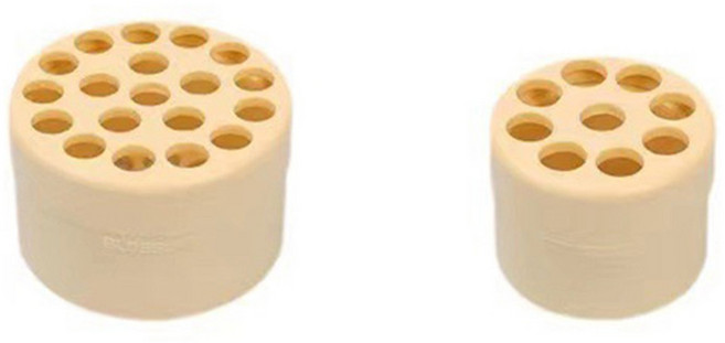 온업 꽃꽂이 줄기 홀더 대형 + 소형 세트 옐로우, 1개