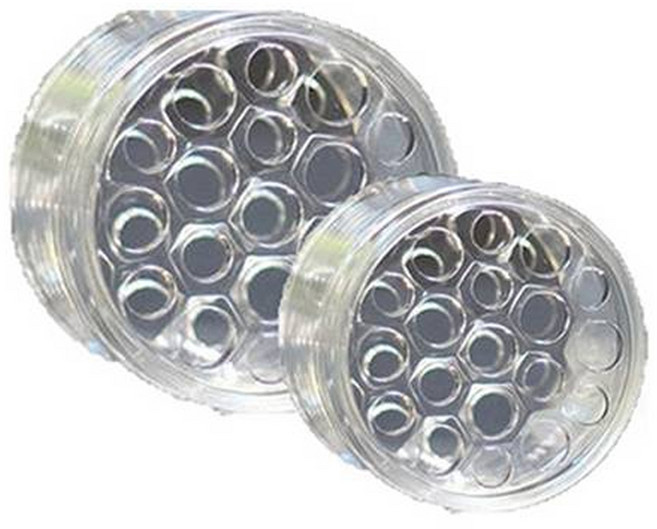 온업 꽃꽂이 줄기 홀더 대형 + 소형 세트 투명, 1세트