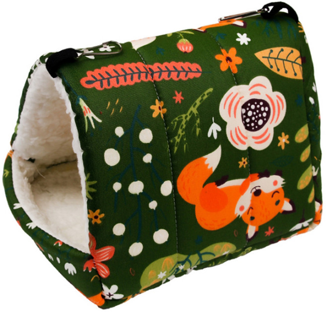 요런개 따뜻하고 포근한 소동물 해먹 은신처 S, 01여우, 1개