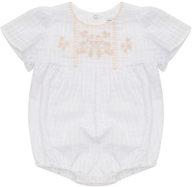 Tartine et Chocolat GL 夏洛特白色連身衣