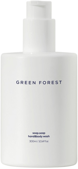 1555 소프소프 핸드앤바디 크림 바디크림 그린포레스트향, 1개, 300ml