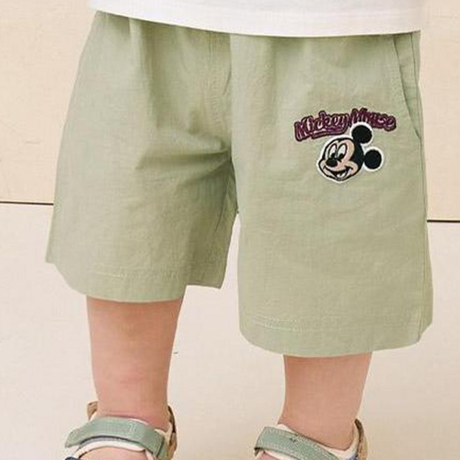 밀크마일 디즈니 아동용 통기성 베이비 미키 데일리 4부팬츠