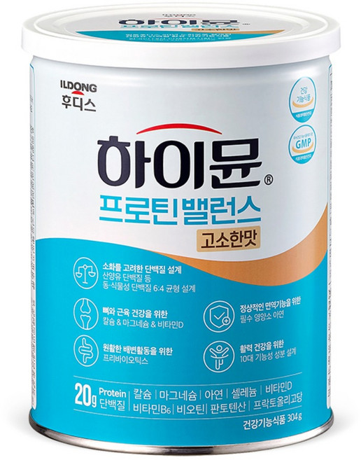 일동후디스 하이뮨 프로틴 밸런스 고소한맛, 304g, 1개