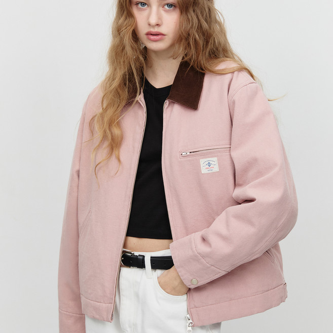 던스트 여성용 빈티지 캔버스 워크 자켓 UDJU5A110