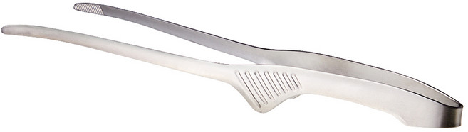 comet 304不銹鋼露營料理夾, 1支, 銀色