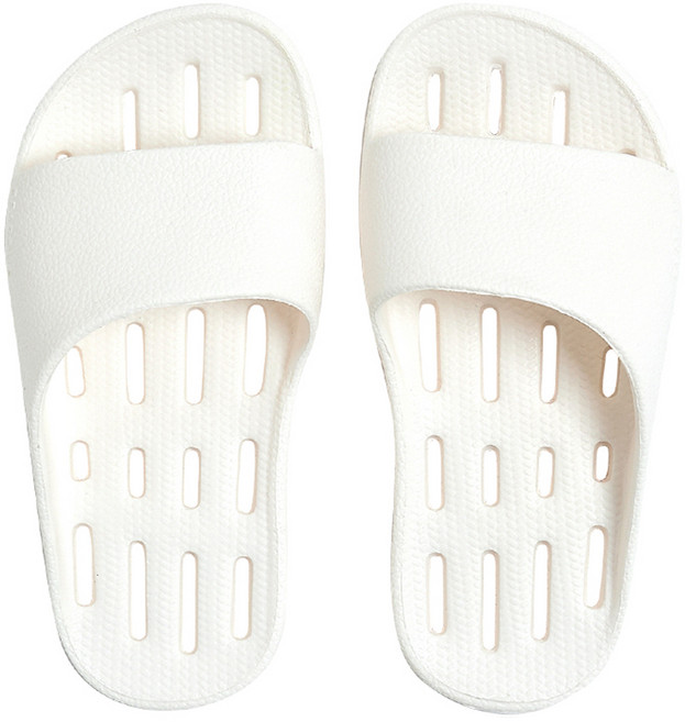 디어커스 아동용 누볼라 EVA 욕실화, 화이트, 1개