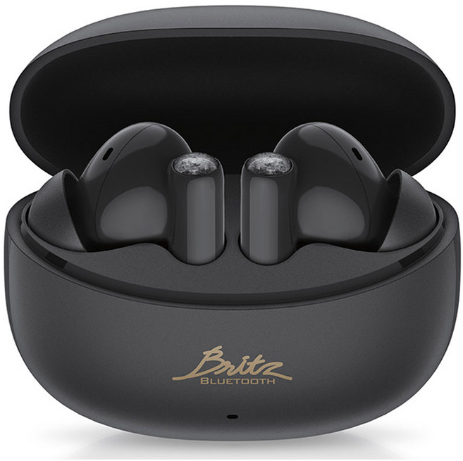 브리츠 노이즈캔슬링 무선 블루투스 v5.3 이어폰 AcousticANC7 블랙 23시간 방수가능