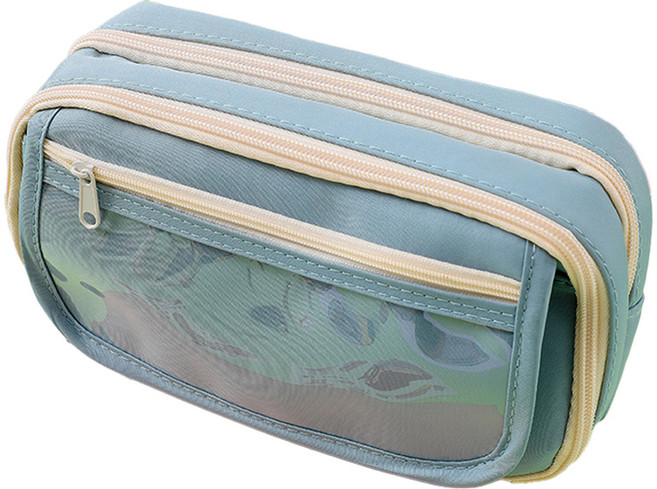 알로데 페이스트 대용량 신학기 필통, TYPE03 블루, 1개