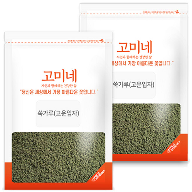 고미네 쑥가루 고운입자, 300g, 2개