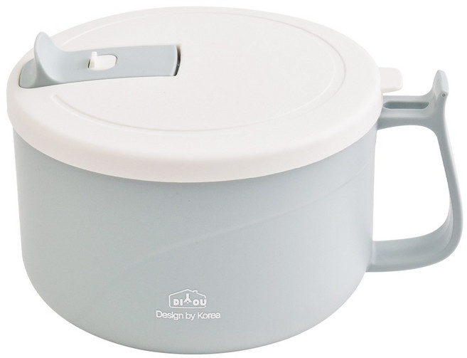 디유 전자레인지에 가능한 스텐렌지 팟 1200ml, 민트, 1개