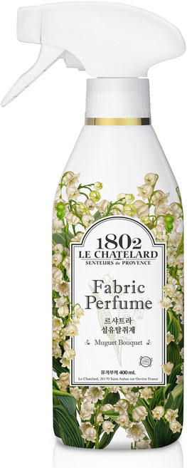 르샤트라1802 섬유탈취제 뮤게부케향 본품, 400ml, 1개