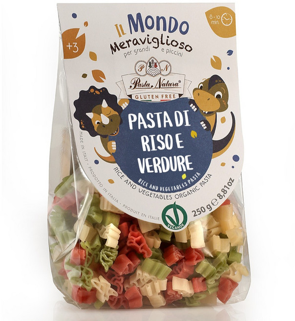 파스타내츄라 공룡모양 유기농 파스타, 250g, 1개