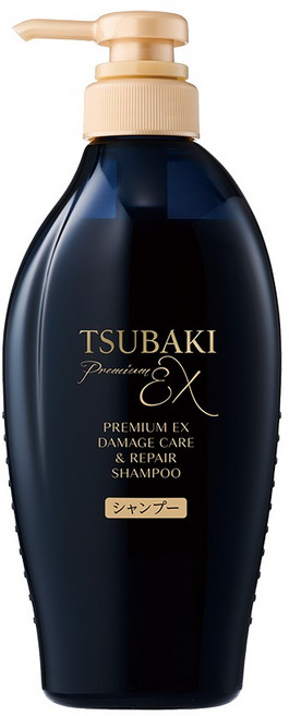 츠바키 프리미엄 EX 데미지케어 리페어 샴푸 까멜리아, 450ml, 1개