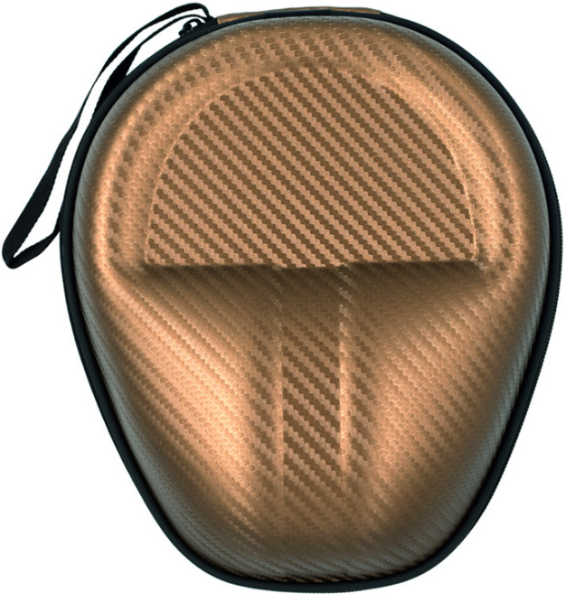 타이디홈 가벼운 헤드폰 케이스, 브라운 골드, 1개