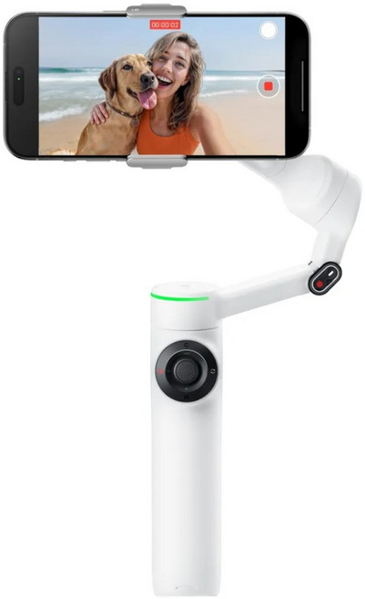 인스타360 Flow 2 Pro 표준 번들, 표준 번들(인스타360 Flow 2 Pro), 써밋 화이트, 1개