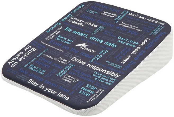 에이스피드 차량용 높이조절 방석 키높이방석 AP16 10CM, AP16섬유패턴10cm, 1개