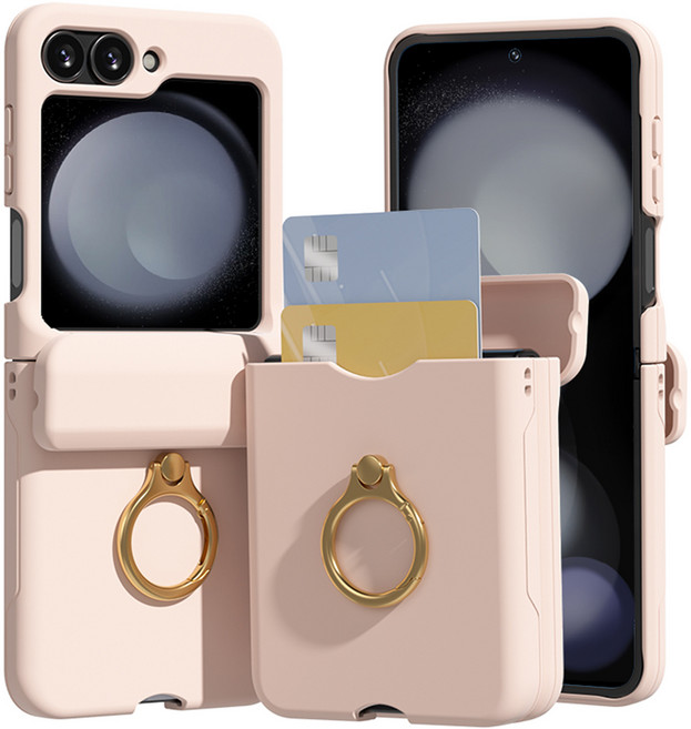 엑씨 가디언 카드수납 링 자동 폴딩 힌지보호 휴대폰 케이스