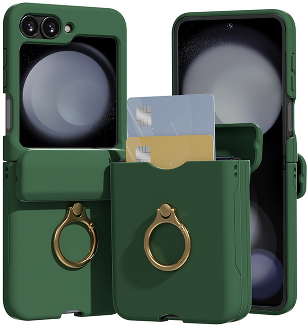 엑씨 가디언 카드수납 링 자동 폴딩 힌지보호 휴대폰 케이스