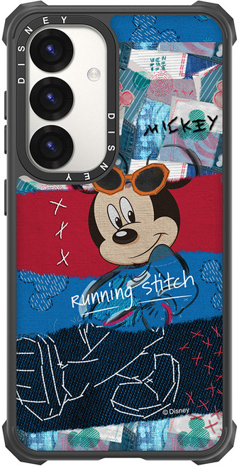 모란카노 디즈니 미키 앤 프랜즈 패치워크 디자인 휴대폰 케이스
