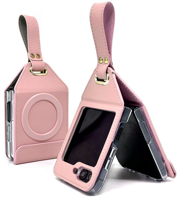 엑씨 글리터 슬라이드 맥세이프 호환 스마트 톡 카드 홀더 케이스