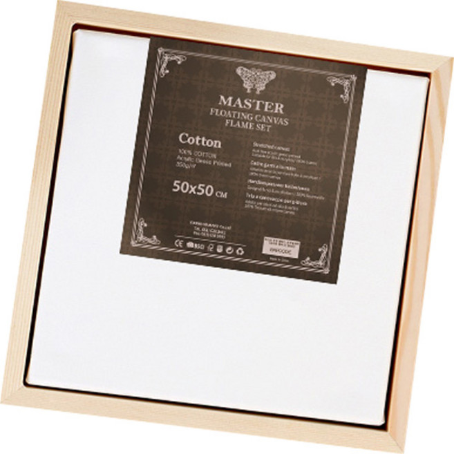 마스터 캔버스 프레임 50 x 50 x 1.5 cm 세트, 4호, 1세트