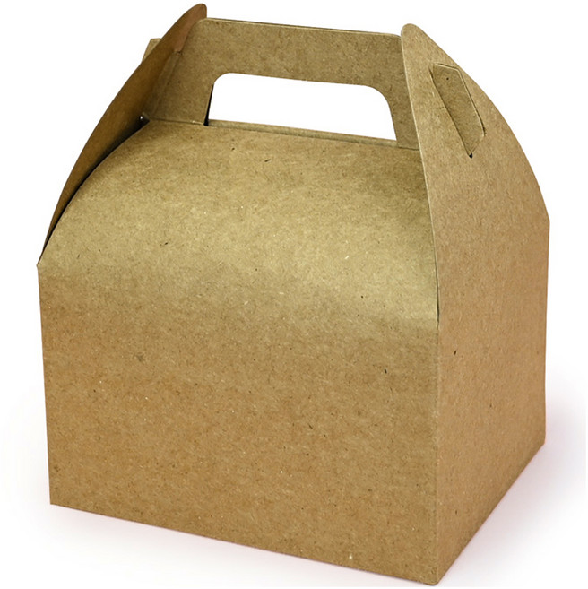 제이팩토리 조각케이크 박스 소, 크라프트, 50개
