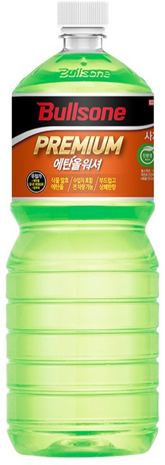 불스원 Rain OK 프리미엄 에탄올워셔액, 1.8L, 1개