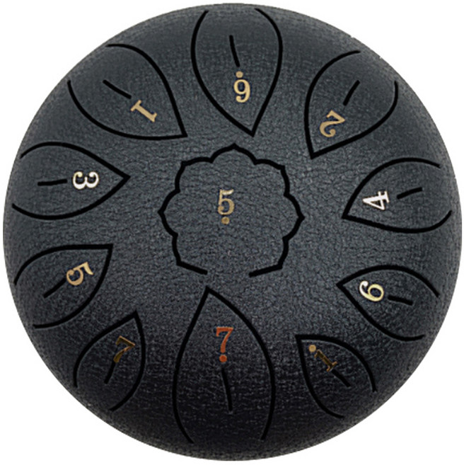 Moller 鋼製 11音階 C調 鋼舌鼓 全套組 黑色, 1套, MTD-11