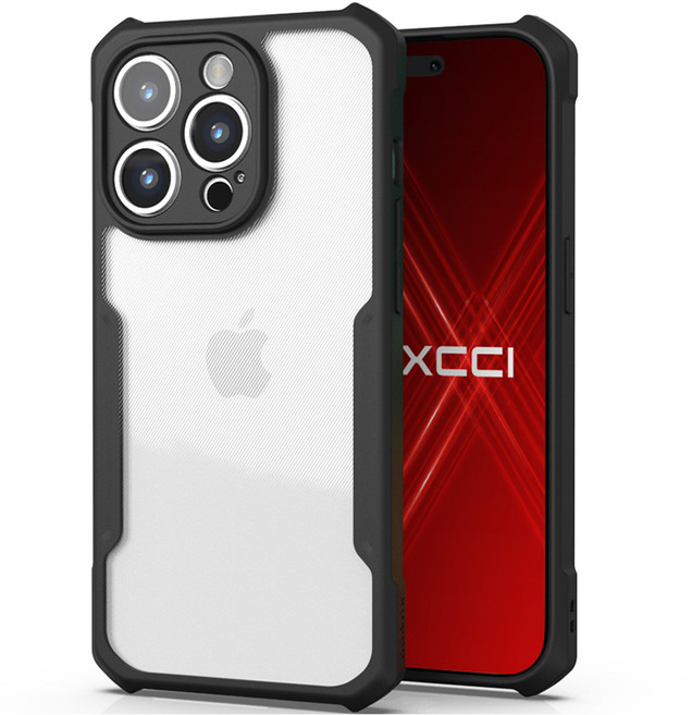 엑씨 파비스 지문방지 풀커버 범퍼 휴대폰 케이스