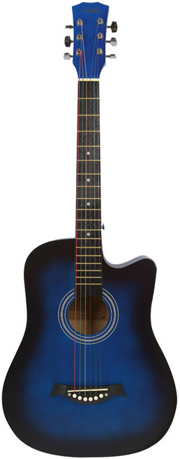 뮐러악기 입문용 통기타 96.5cm, MAG-38, 블루, 1개