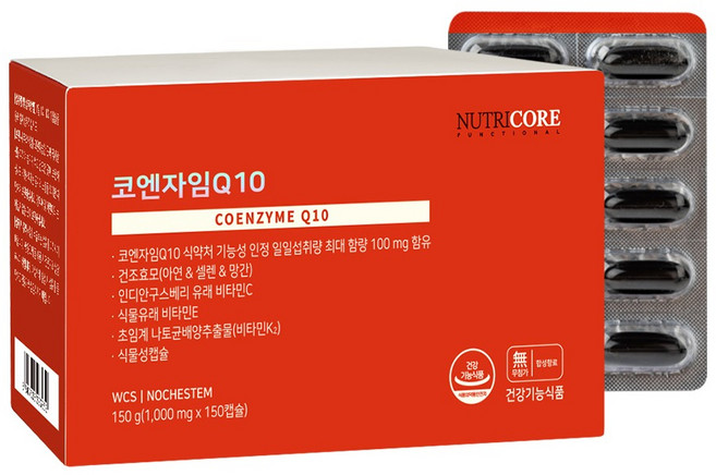 뉴트리코어 코엔자임Q10, 150정, 1개