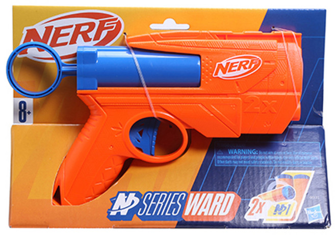 너프 엔시리즈 워드 장난감총, 혼합색상, 1개