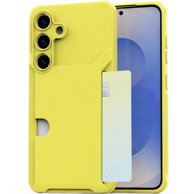 스메르 컬러바이브 카드 2장 수납 휴대폰 케이스