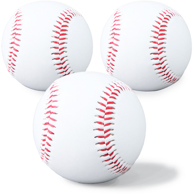 마메 야구공 하드볼 시합용 경식구, 3개