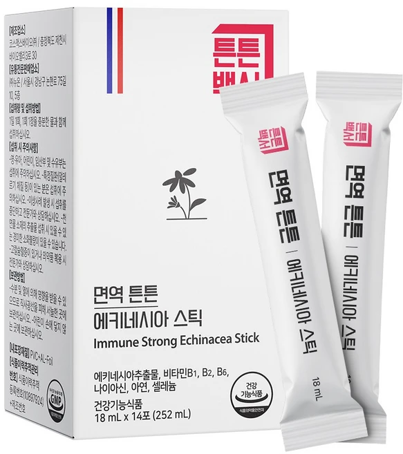 NUON 면역 튼튼 에키네시아 스틱, 1박스, 14회분 - 쿠팡