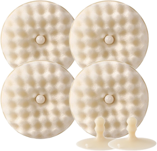 하이엉클 주방 설거지 도넛 수세미 2p + 전용 수세미걸이 세트, 2세트