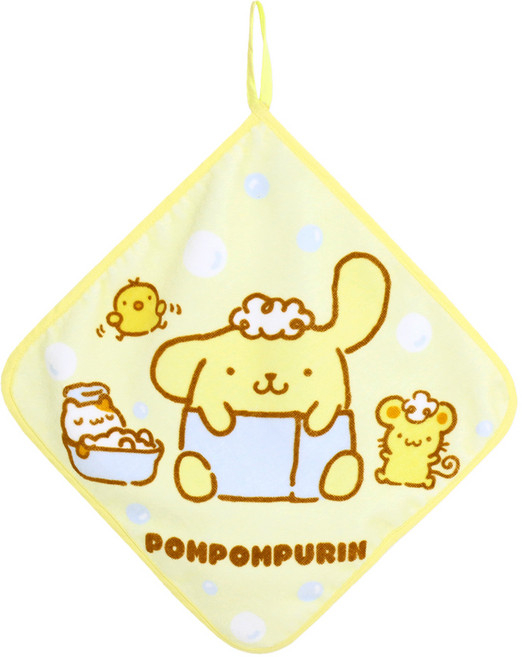 프리미에팜 산리오캐릭터즈 베스룸 핸드타올, 폼폼푸린, 1개