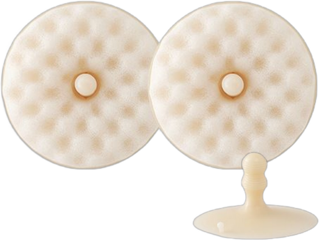 하이엉클 주방 설거지 도넛 수세미 2p + 전용 수세미걸이 세트, 1세트