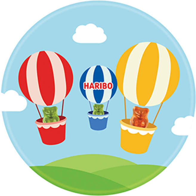 하리보 골드베어 접시, 1개, 열기구