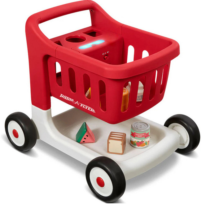 라디오플라이어 러닝 쇼핑 카트, 레드, 1개