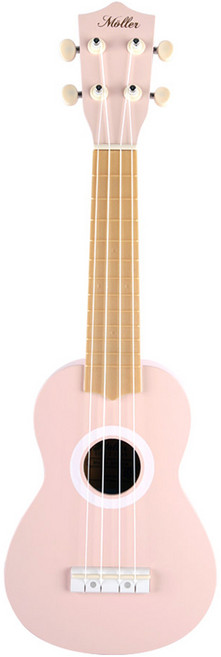 뮐러악기 파스텔 우쿨렐레 MPU-100 핑크, 소프라노, 1개