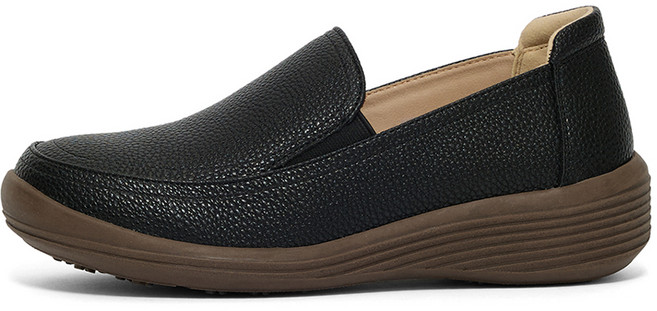 J SHOE 牛皮Leco輕量基本款懶人鞋