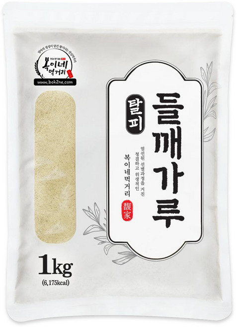 복이네먹거리 탈피 들깨가루, 1kg, 1개