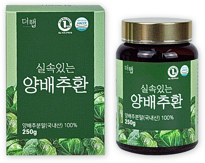 The Hab 經濟實惠高麗菜丸 健康丸, 1個, 250g