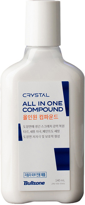 불스원 크리스탈 올인원 컴파운드, 140ml, 1개