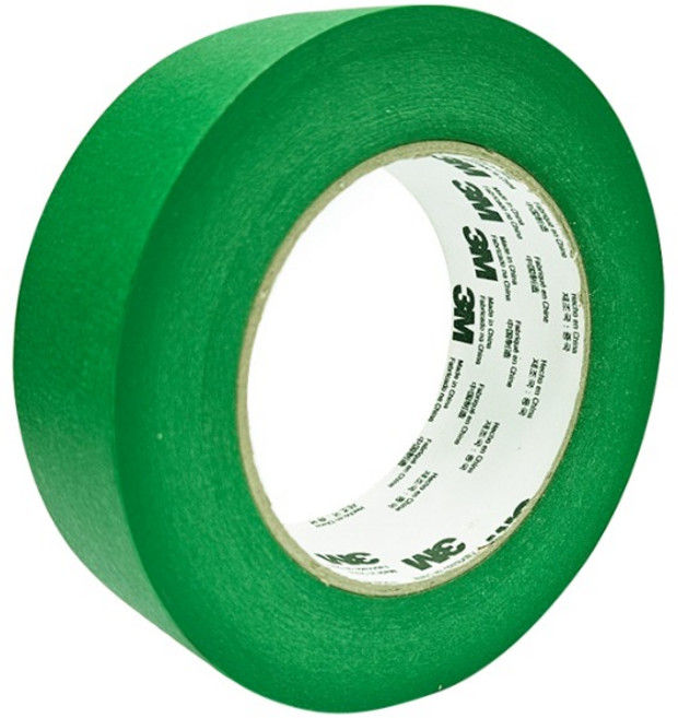 쓰리엠 저항성 마스킹 테이프 그린 36mm x 55m, 1개