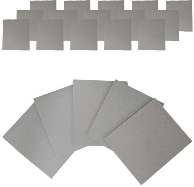 디어포스 디어 소프트 사각 샌딩 스펀지 1000방 NA331, 20개