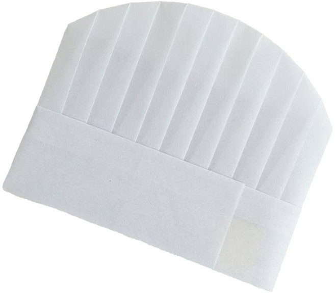 네오 일회용 주방 부직포 위생모자, 화이트, 4개