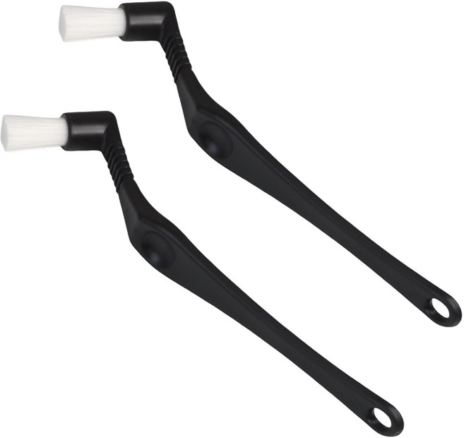 커피 머신 청소솔 그룹헤드 브러쉬, 화이트, 2개