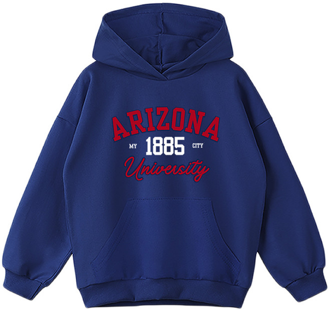 제니 아동용 오버핏 애리조나 후드 티셔츠 JN2014H